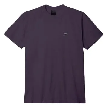 Obey bold icon heavyweight tee Plum perfect Tee