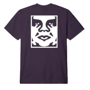 Obey bold icon heavyweight tee Plum perfect Tee