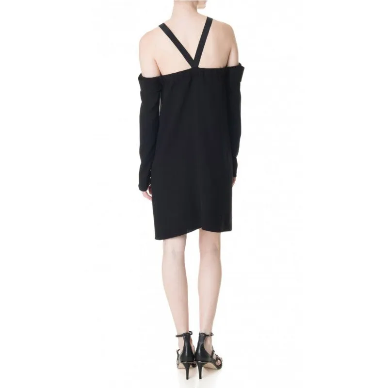 Off the Shoulder Halter Dress