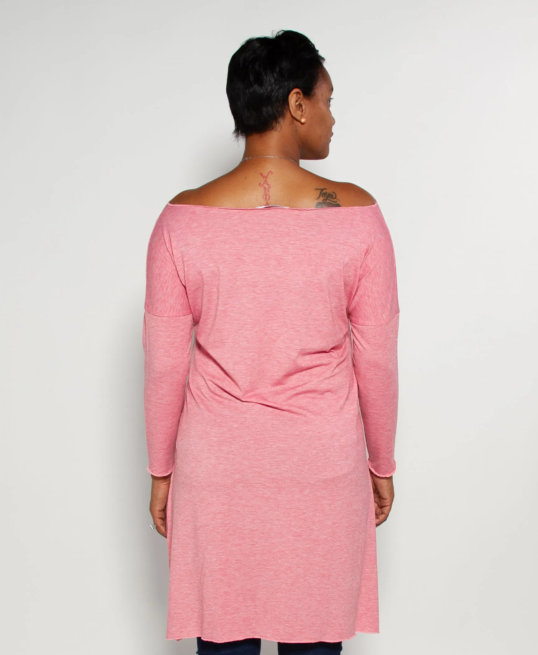 Off The Shoulder Hem Top