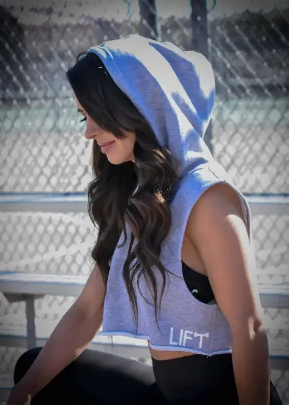 Origin Sleeveless Hoodie Crop - Stylish and Comfortable Wardrobe Essential