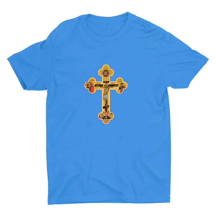 Orthodox Cross Icon Cotton Tee