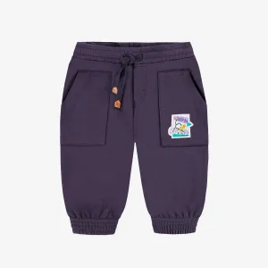 Pantalon prune en piqué, bébé || Plum pants in piqué, baby