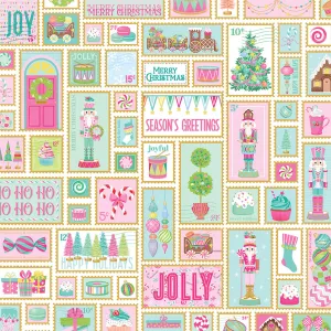 Photo Play - Sugar Plum Christmas - 12x12 Single Sheets - Holiday Mail