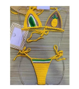 Pineapple Bikini Set