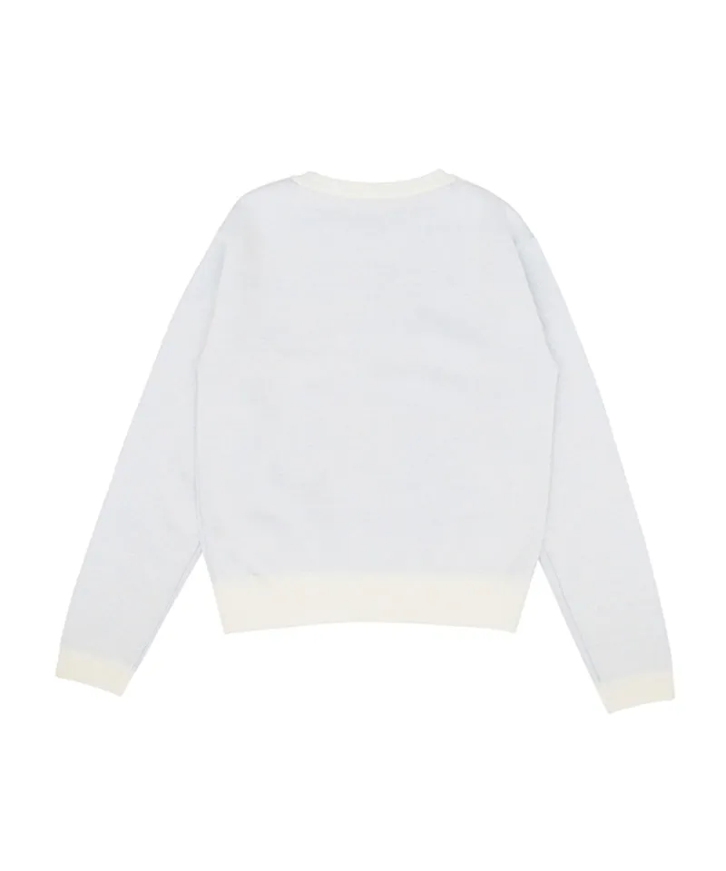 PIV'VEE Calivee Pullover - Cloud White