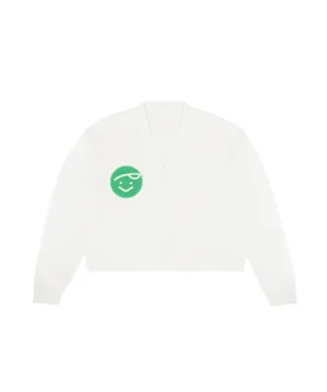 PIV'VEE Cotton Cardigan - Cloud White