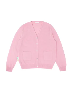 PIV'VEE Mohair Cardigan - Bubble Pink