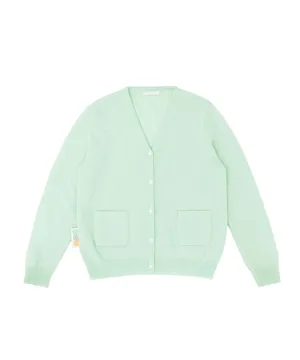 PIV'VEE Mohair Cardigan - Pistachio Mint