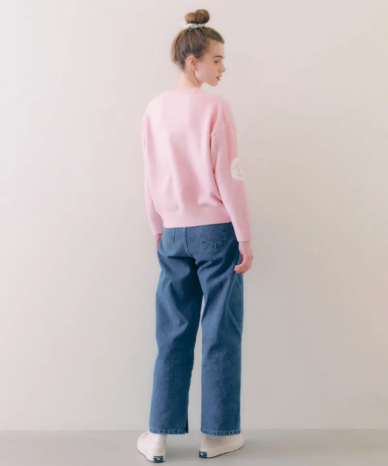 PIV'VEE Twins Cardigan - Bubble Pink