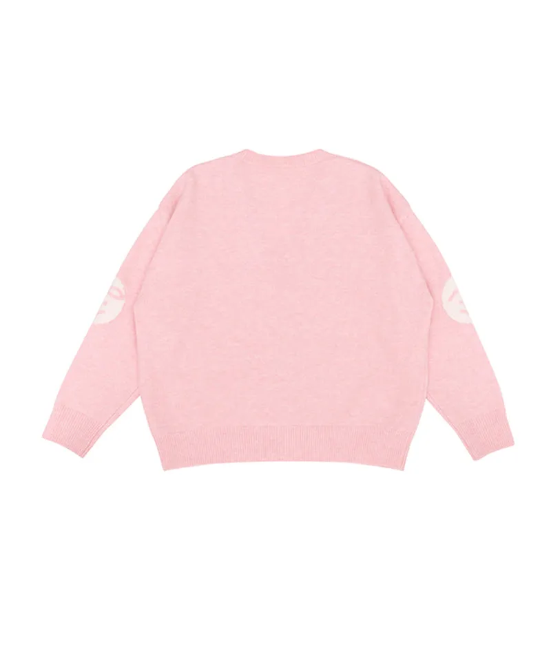 PIV'VEE Twins Cardigan - Bubble Pink