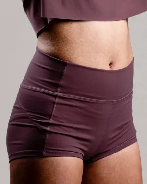 Plum Booty Shorts