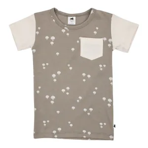 POCKET SLIM-FIT T-SHIRT Toadstool 6-12M