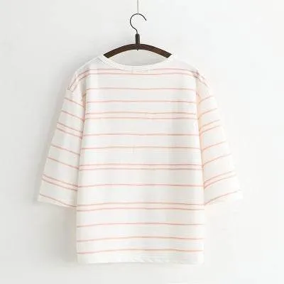 Preppy T-shirt for women
