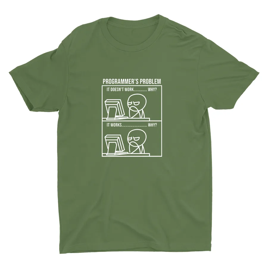 Programmer′s Problem Cotton Tee