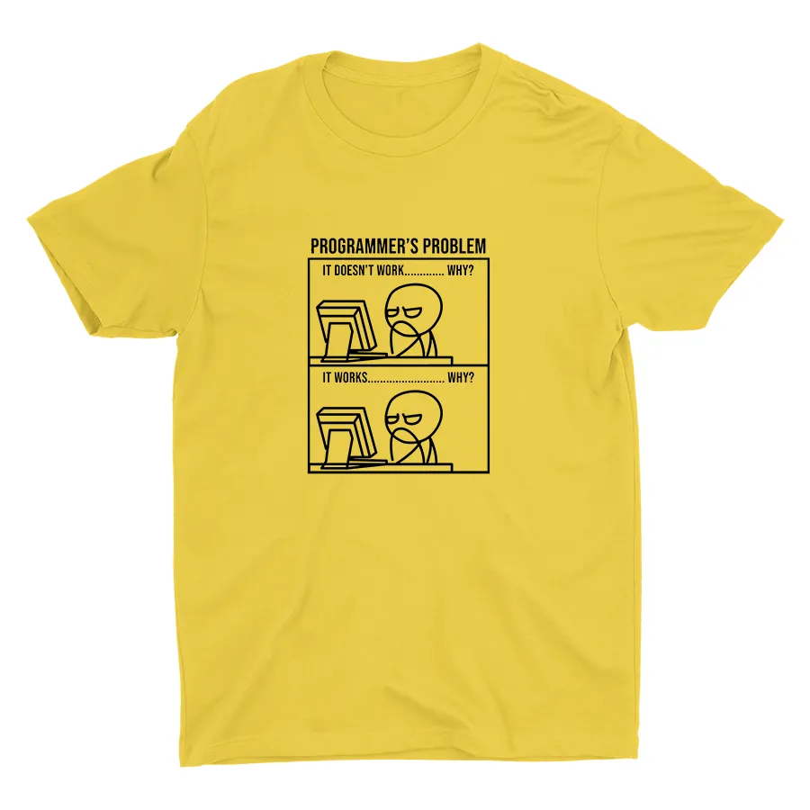 Programmer′s Problem Cotton Tee