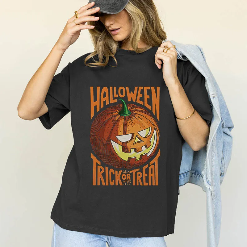 Pumpkin Lartern Cotton Tee