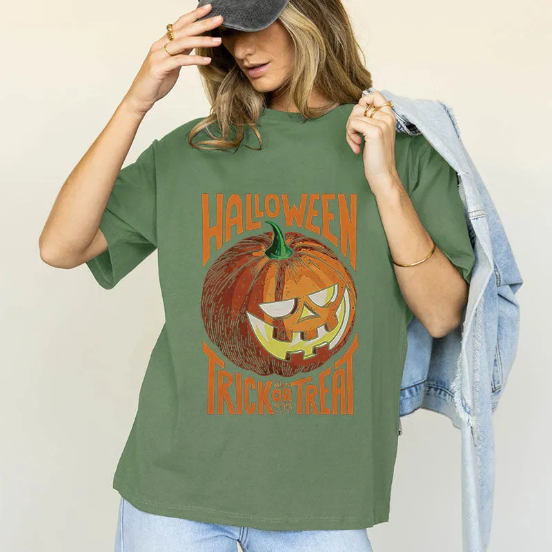 Pumpkin Lartern Cotton Tee
