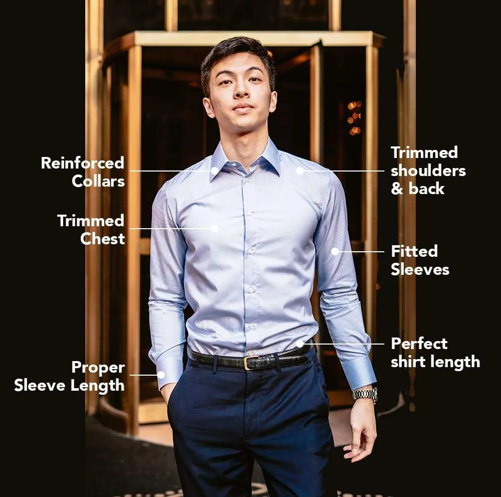 Purple Patterned Dress Shirt | The Plum