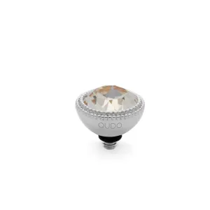 Qudo Fabero 11mm Silver Topper - Light Silk