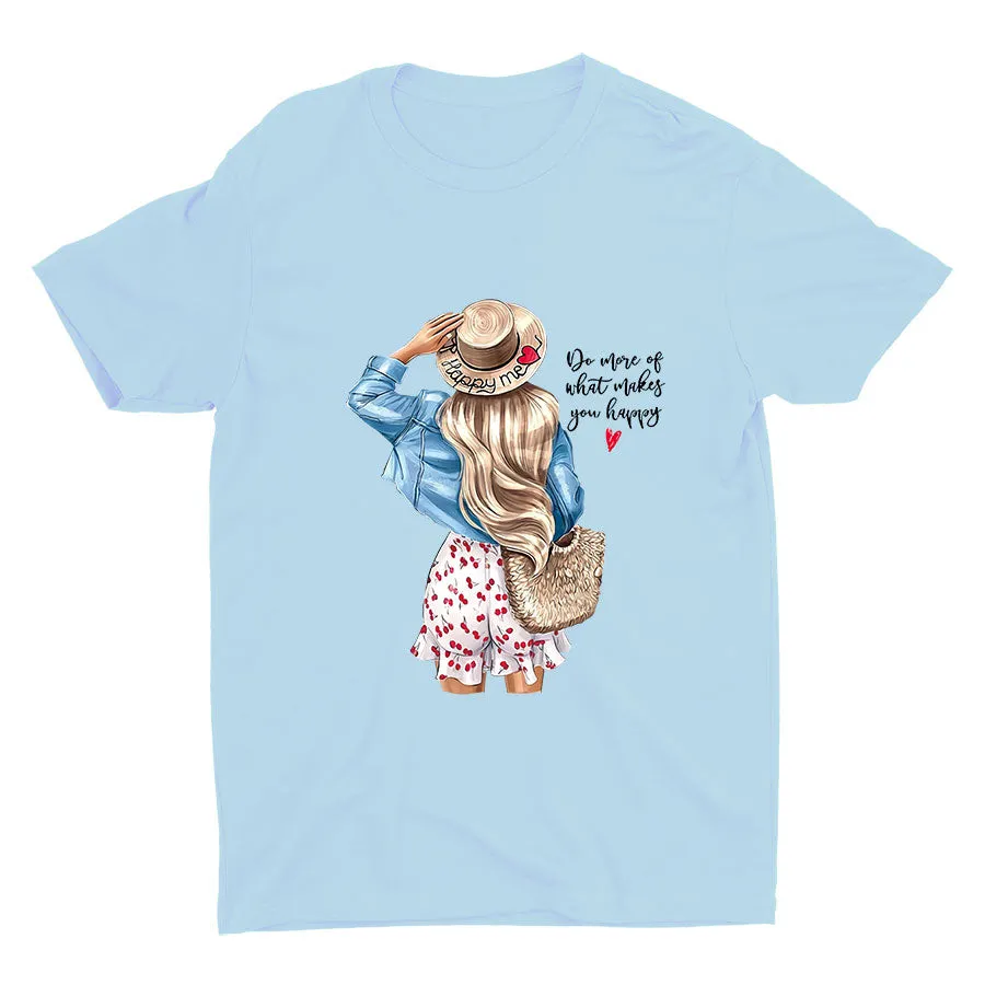 "Do More Of What Makes You Happy" Cotton Tee
