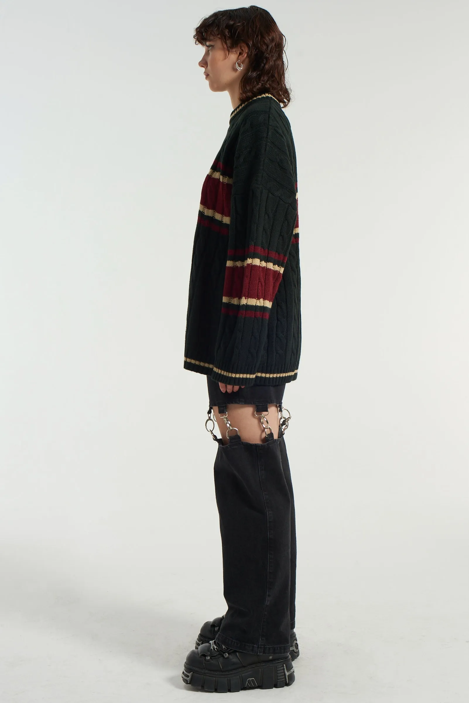 Ragged Varsity Knit