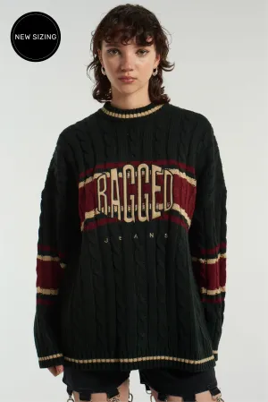 Ragged Varsity Knit