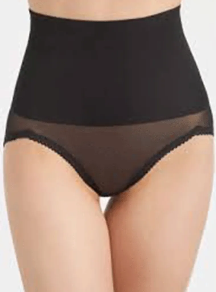 Rago High Waist Light Shaping Panty Brief - Black / White / Beige