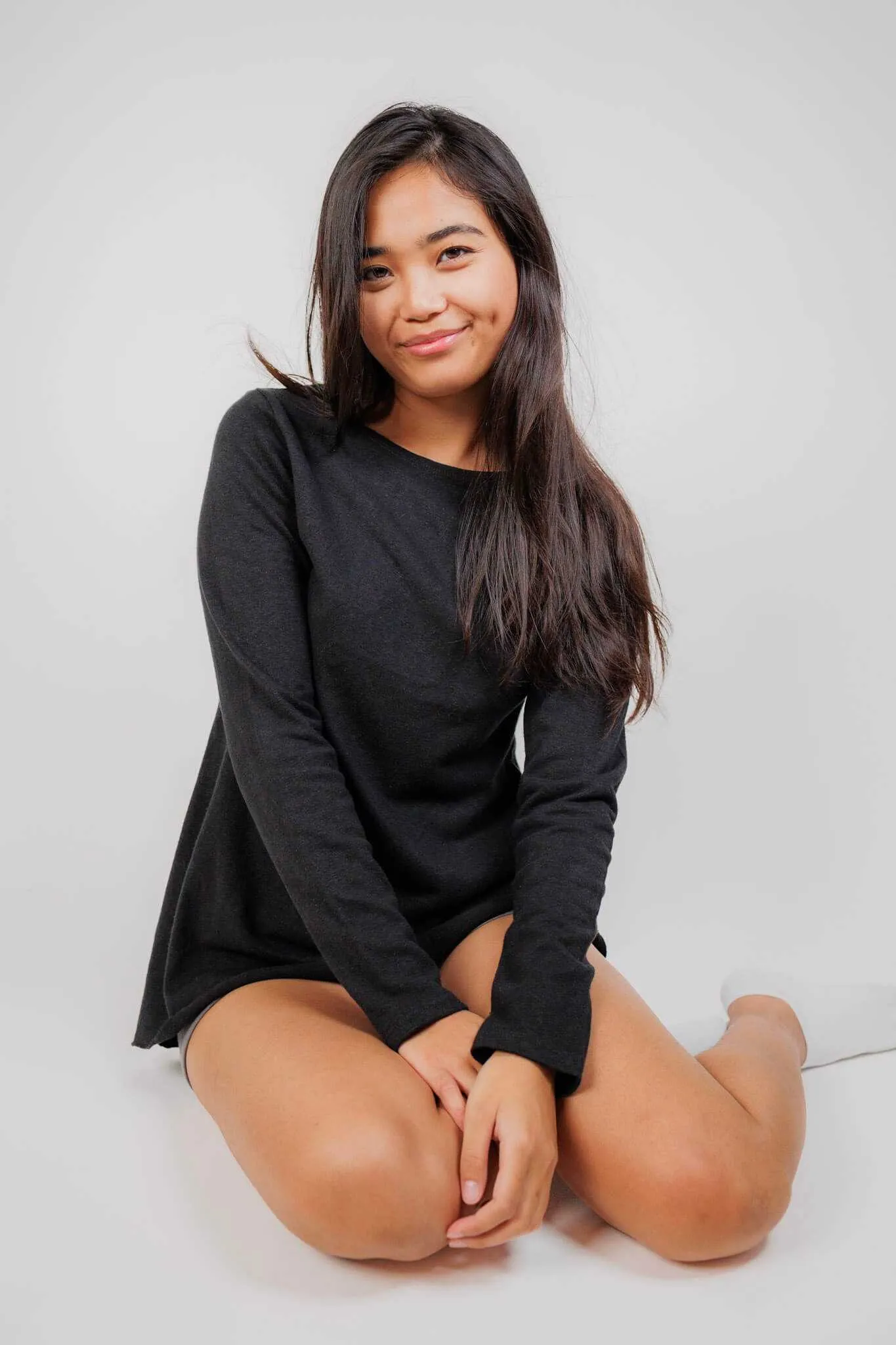 Relaxed Fit Shirt - Women's Long Sleeve Hemp Eco-Friendly Top|Asatre