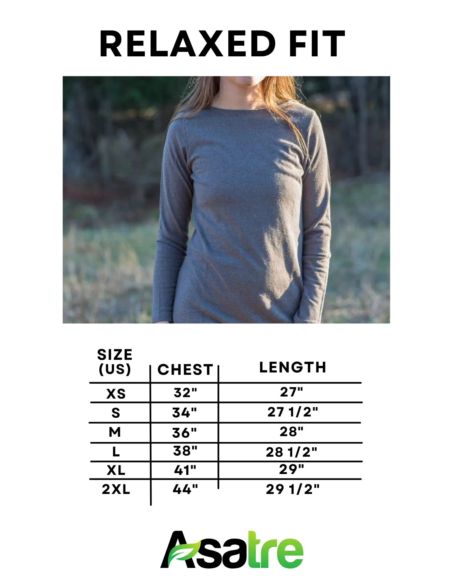 Relaxed Fit Shirt - Women's Long Sleeve Hemp Eco-Friendly Top|Asatre