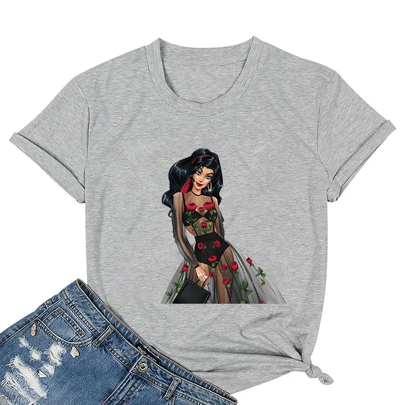 Rose Princess Cotton Tee