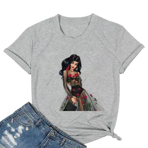 Rose Princess Cotton Tee