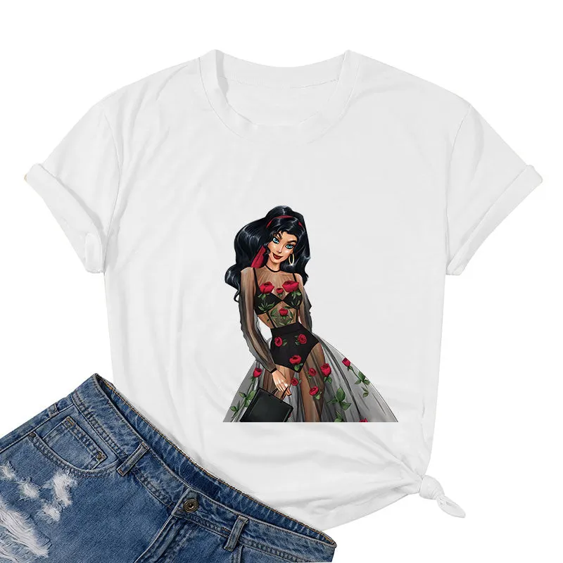 Rose Princess Cotton Tee