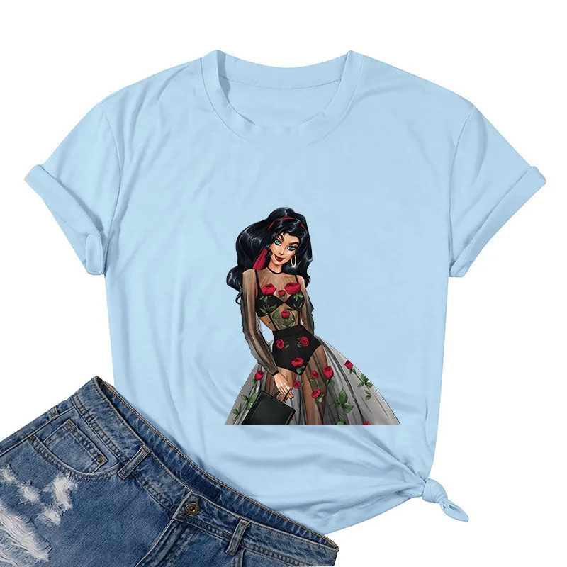 Rose Princess Cotton Tee