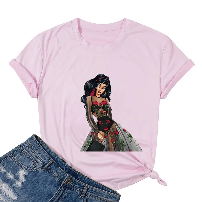 Rose Princess Cotton Tee