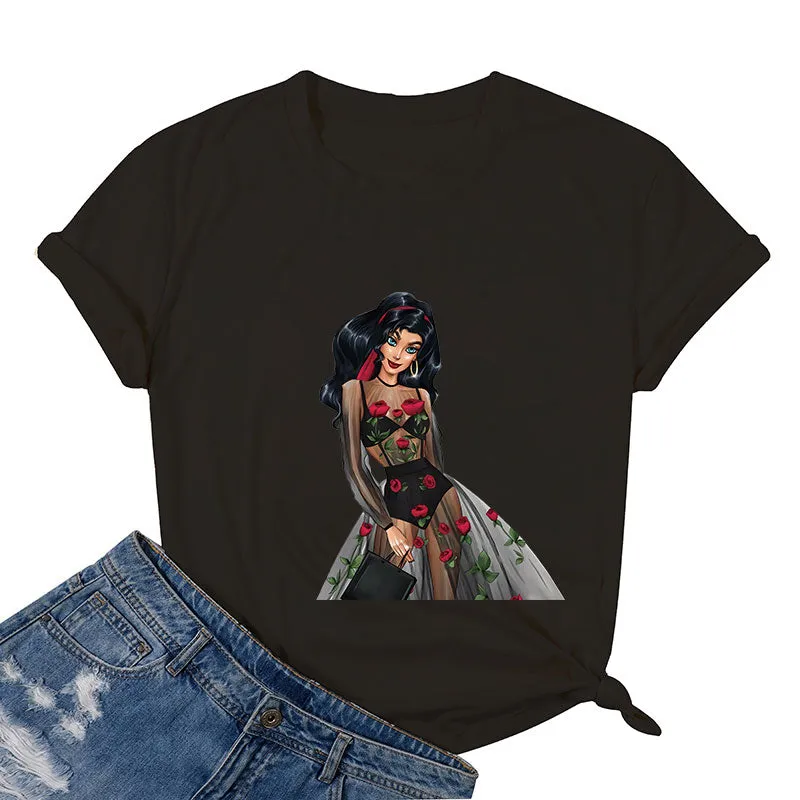 Rose Princess Cotton Tee