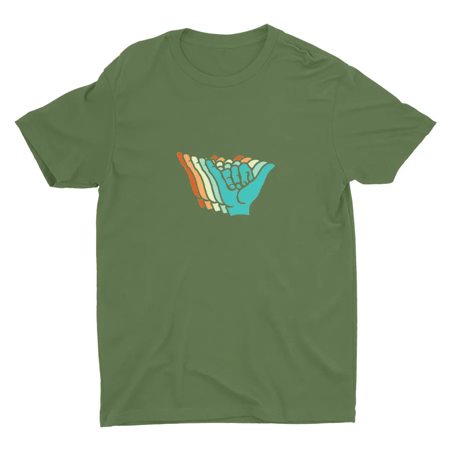 Shaka Sign Cotton Tee