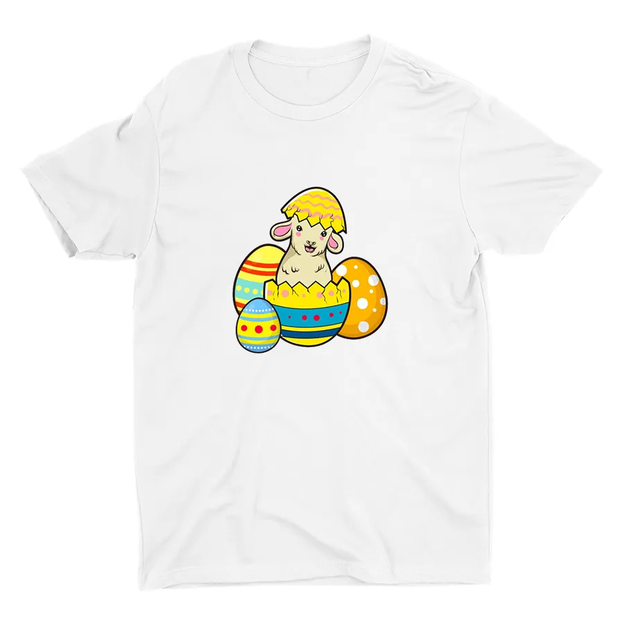 Sheep Easter Egg Cotton Tee