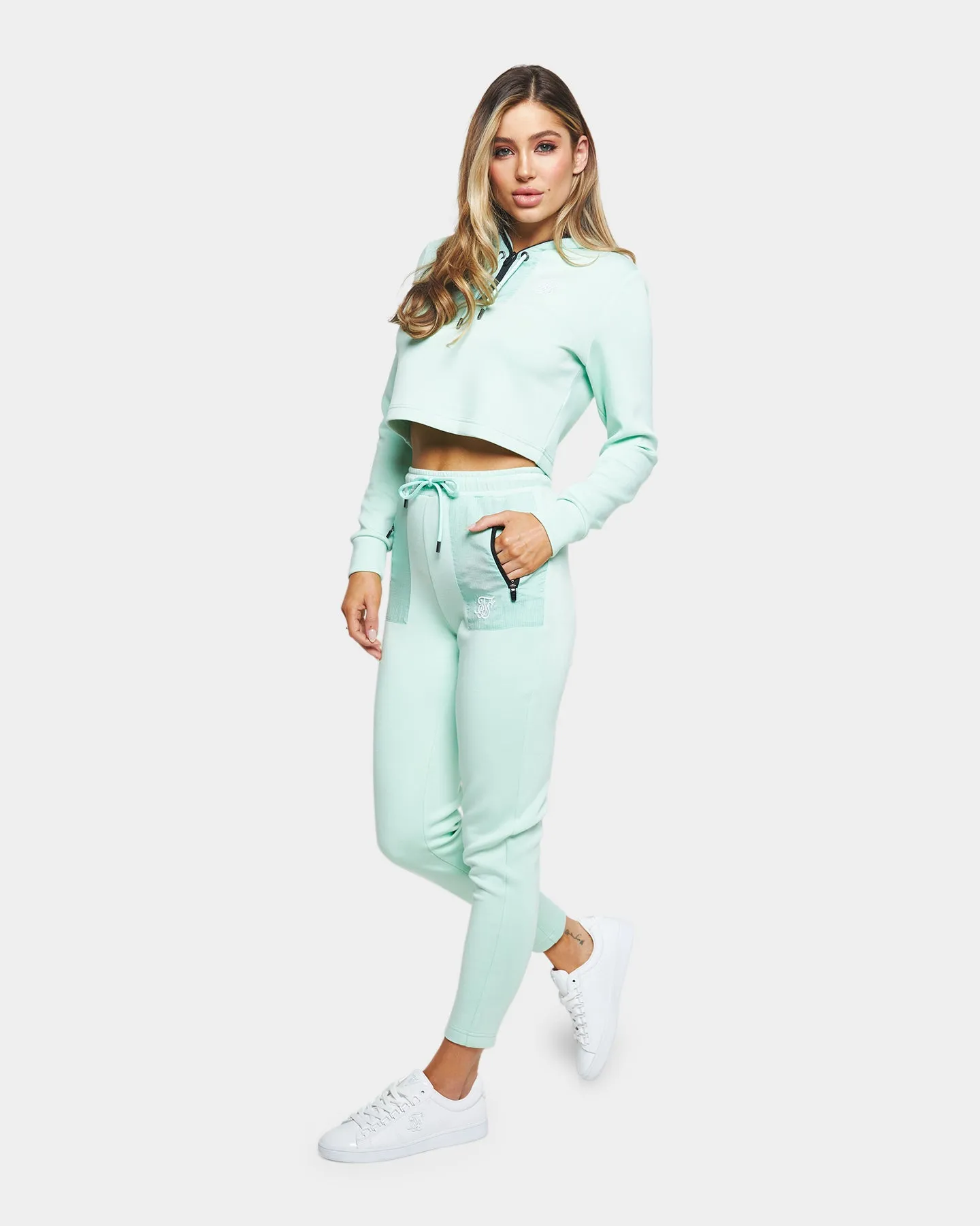 Sik Silk Women's Opal Track Top Mint