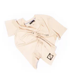 SINAI SLIM FIT T-SHIRT / UNISEX / BEIGE