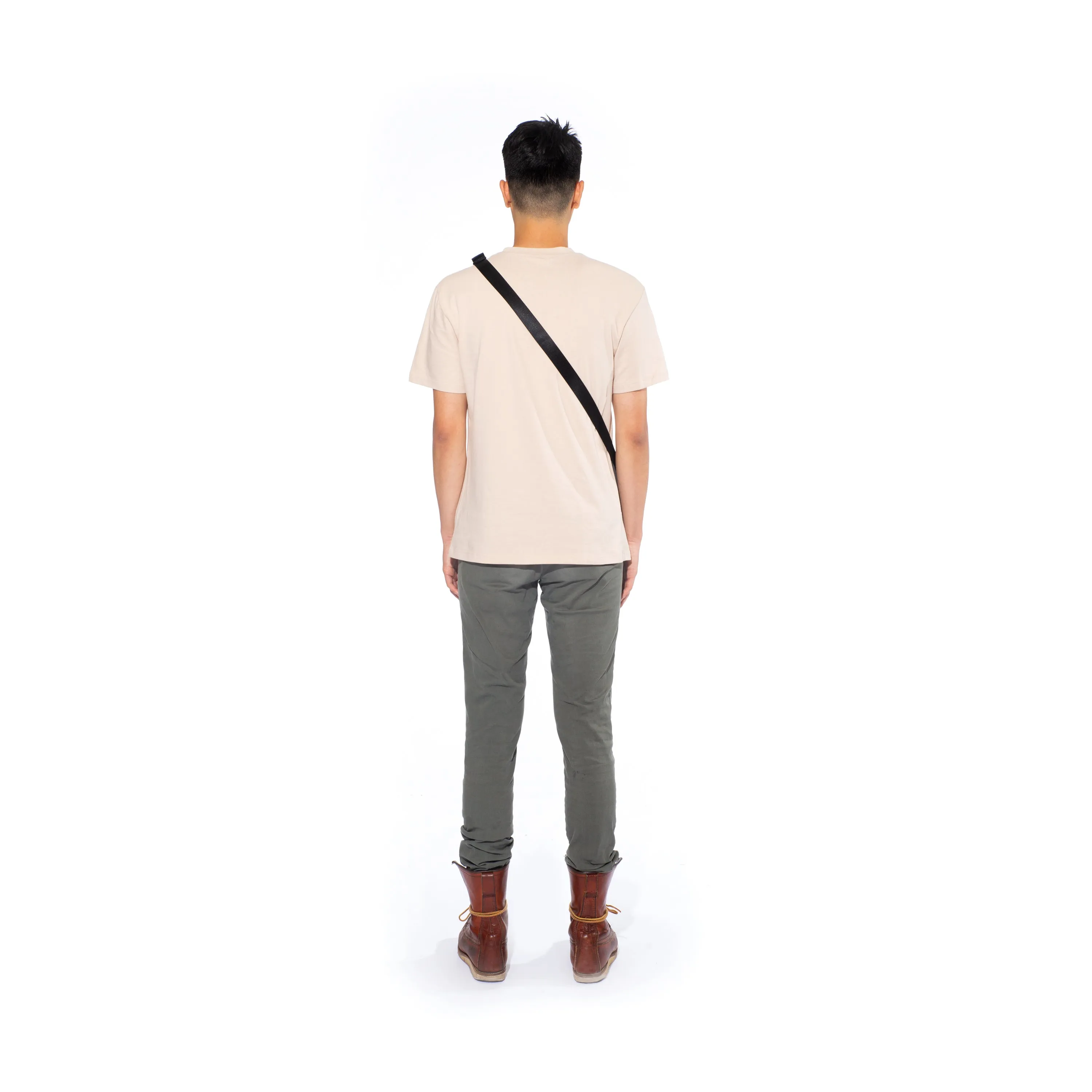 SINAI SLIM FIT T-SHIRT / UNISEX / BEIGE
