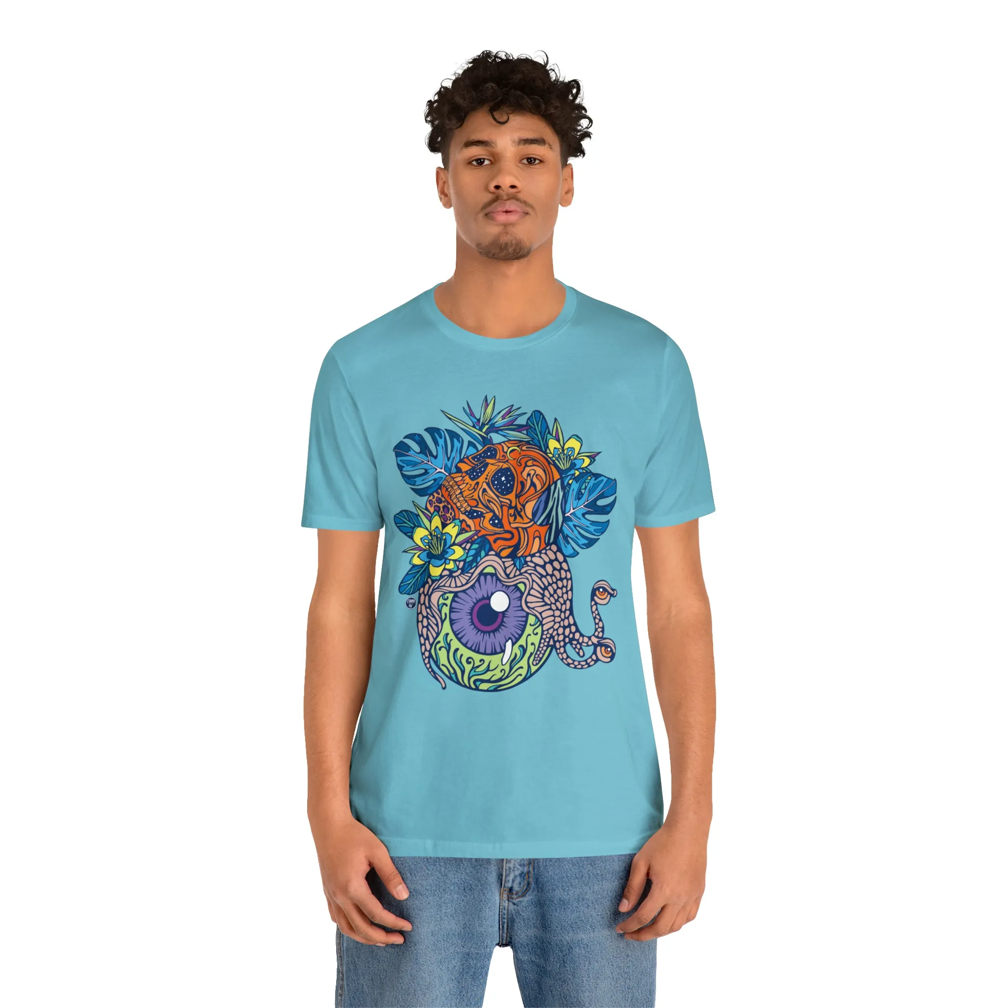 Snail Eyeland (ORNG) by Chaya Av Unisex Short Sleeve T-Shirt DTG (16 Colors Available)