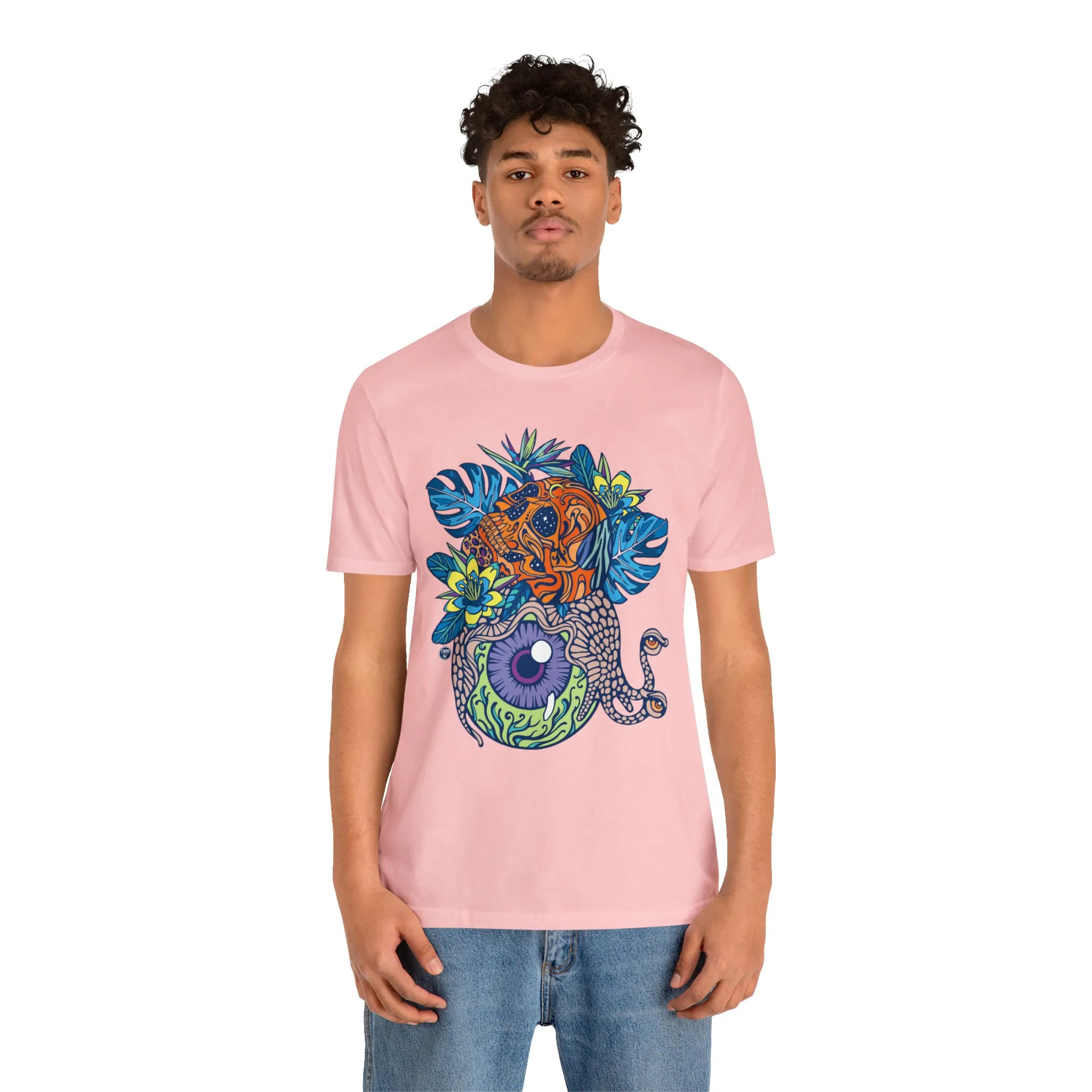 Snail Eyeland (ORNG) by Chaya Av Unisex Short Sleeve T-Shirt DTG (16 Colors Available)