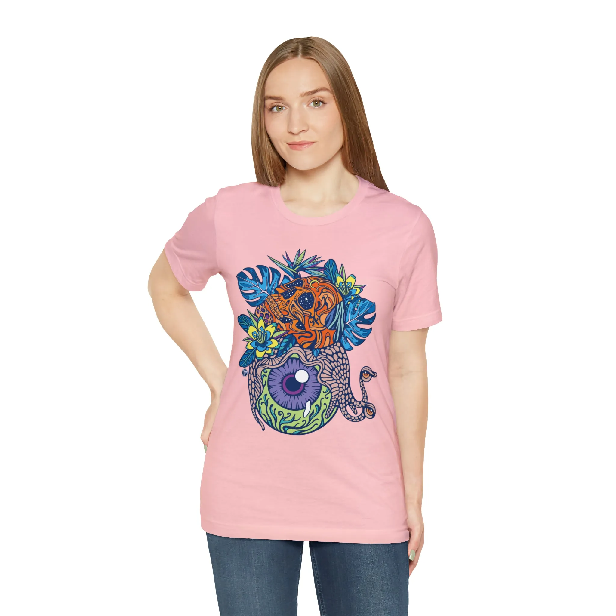 Snail Eyeland (ORNG) by Chaya Av Unisex Short Sleeve T-Shirt DTG (16 Colors Available)