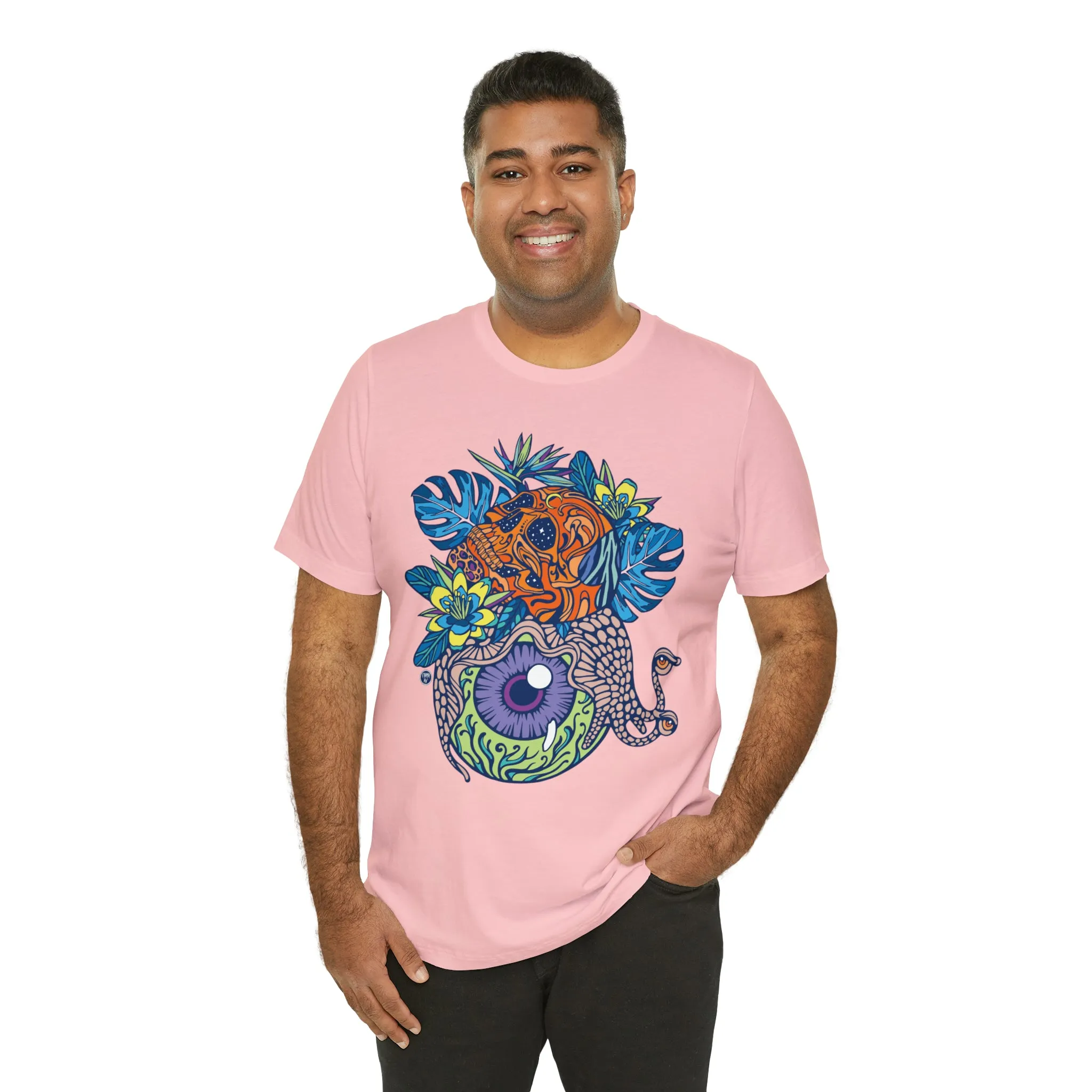 Snail Eyeland (ORNG) by Chaya Av Unisex Short Sleeve T-Shirt DTG (16 Colors Available)