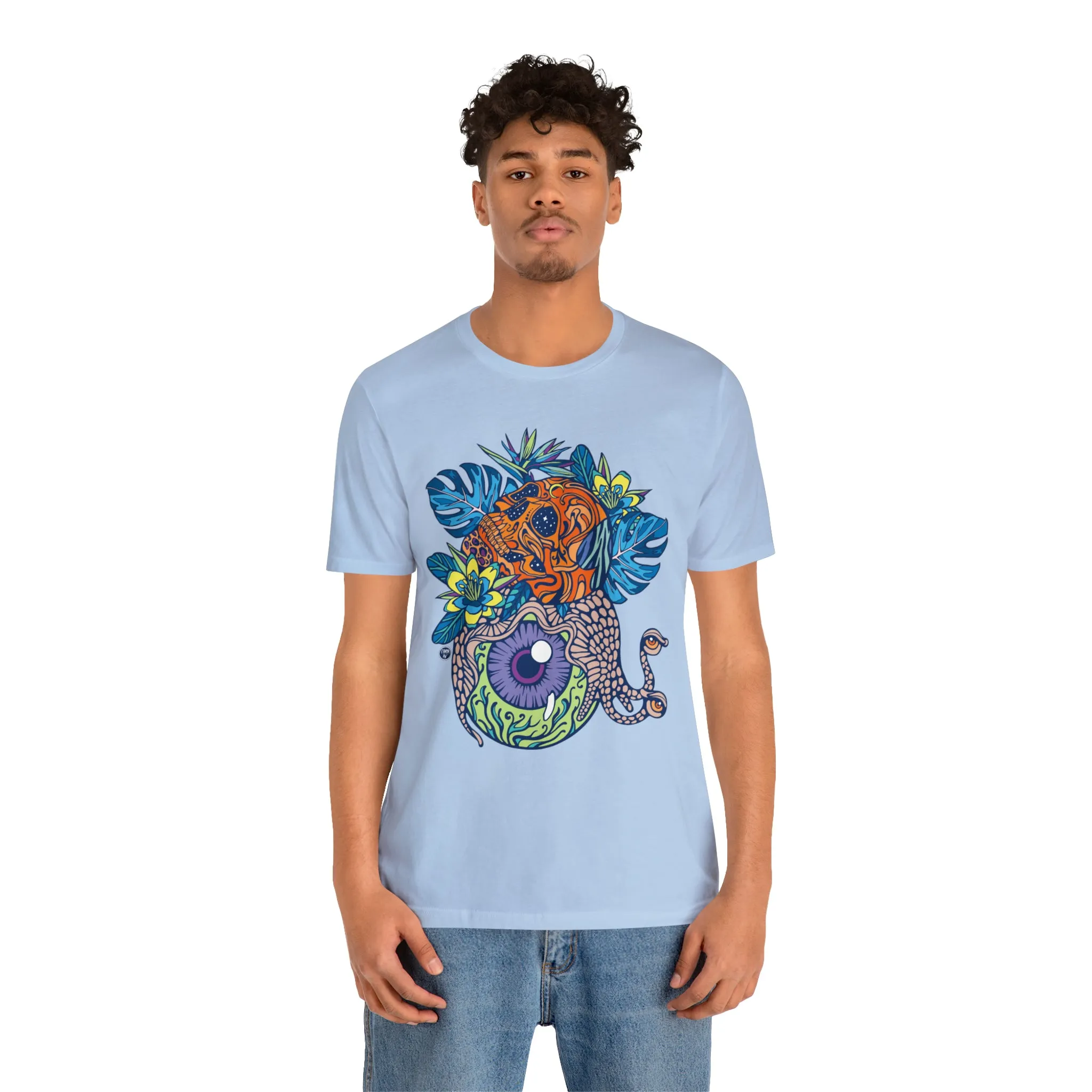 Snail Eyeland (ORNG) by Chaya Av Unisex Short Sleeve T-Shirt DTG (16 Colors Available)