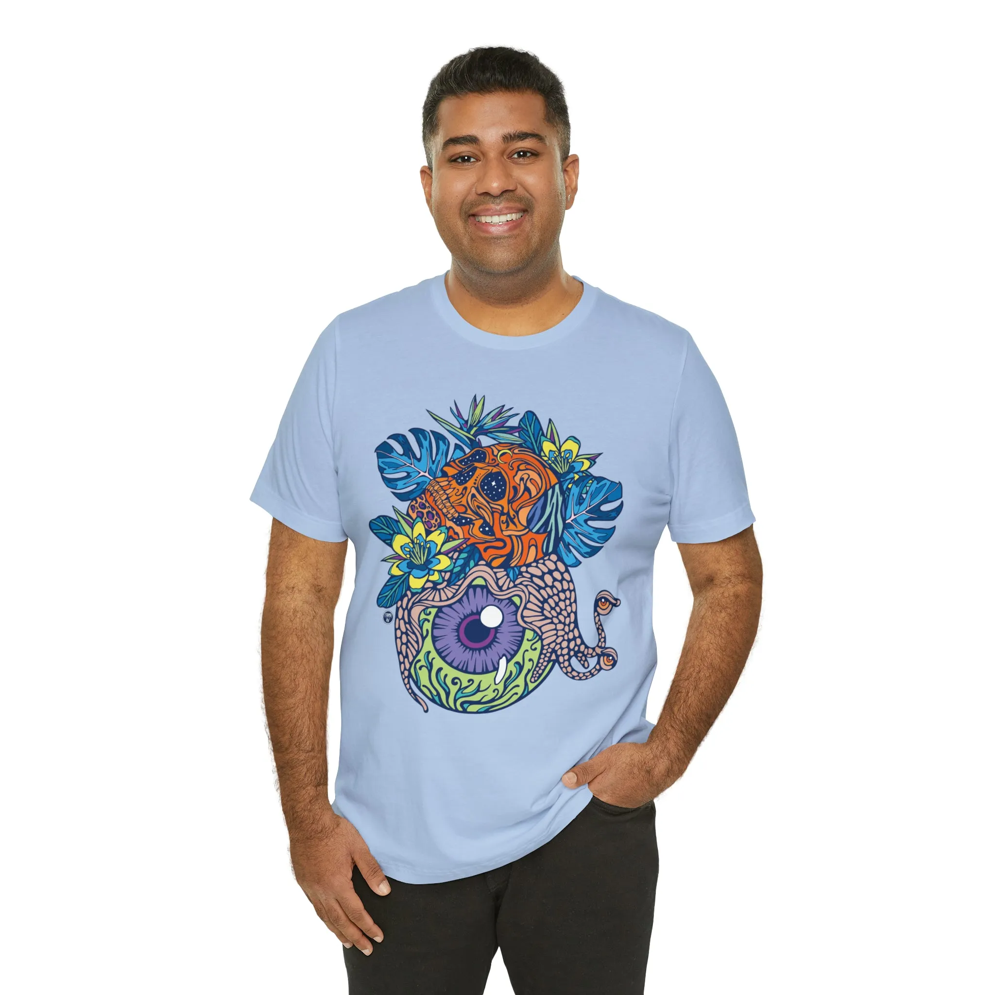Snail Eyeland (ORNG) by Chaya Av Unisex Short Sleeve T-Shirt DTG (16 Colors Available)