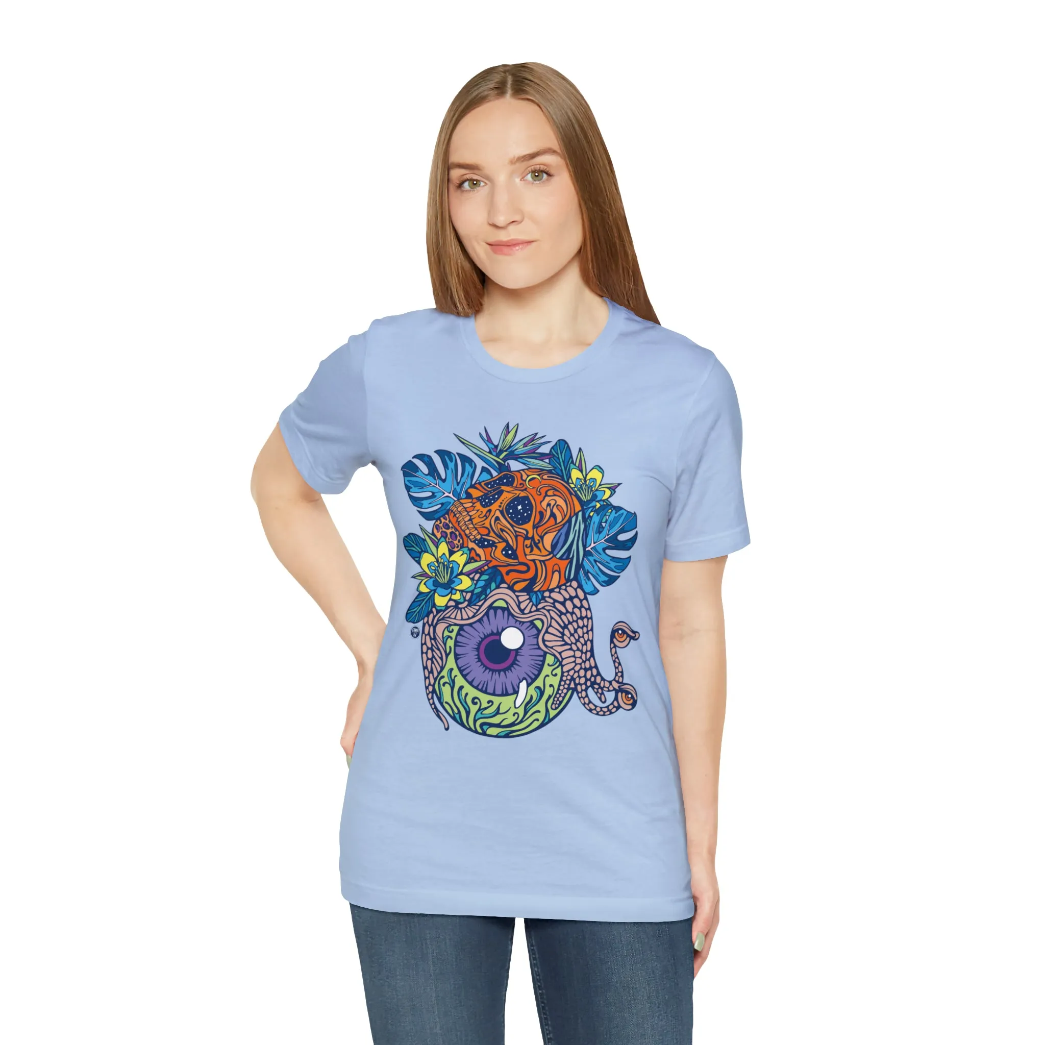Snail Eyeland (ORNG) by Chaya Av Unisex Short Sleeve T-Shirt DTG (16 Colors Available)