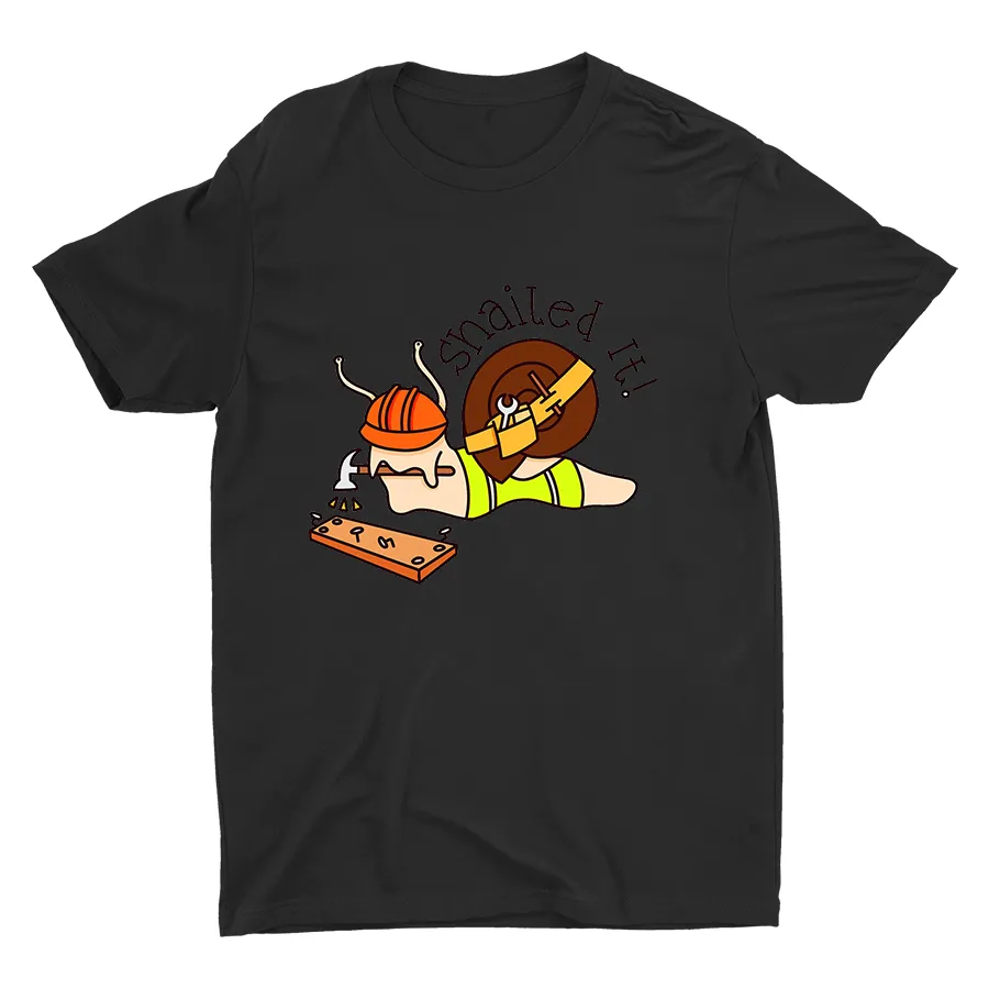 Snailed It Printed T-shirt