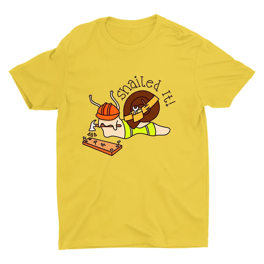 Snailed It Printed T-shirt